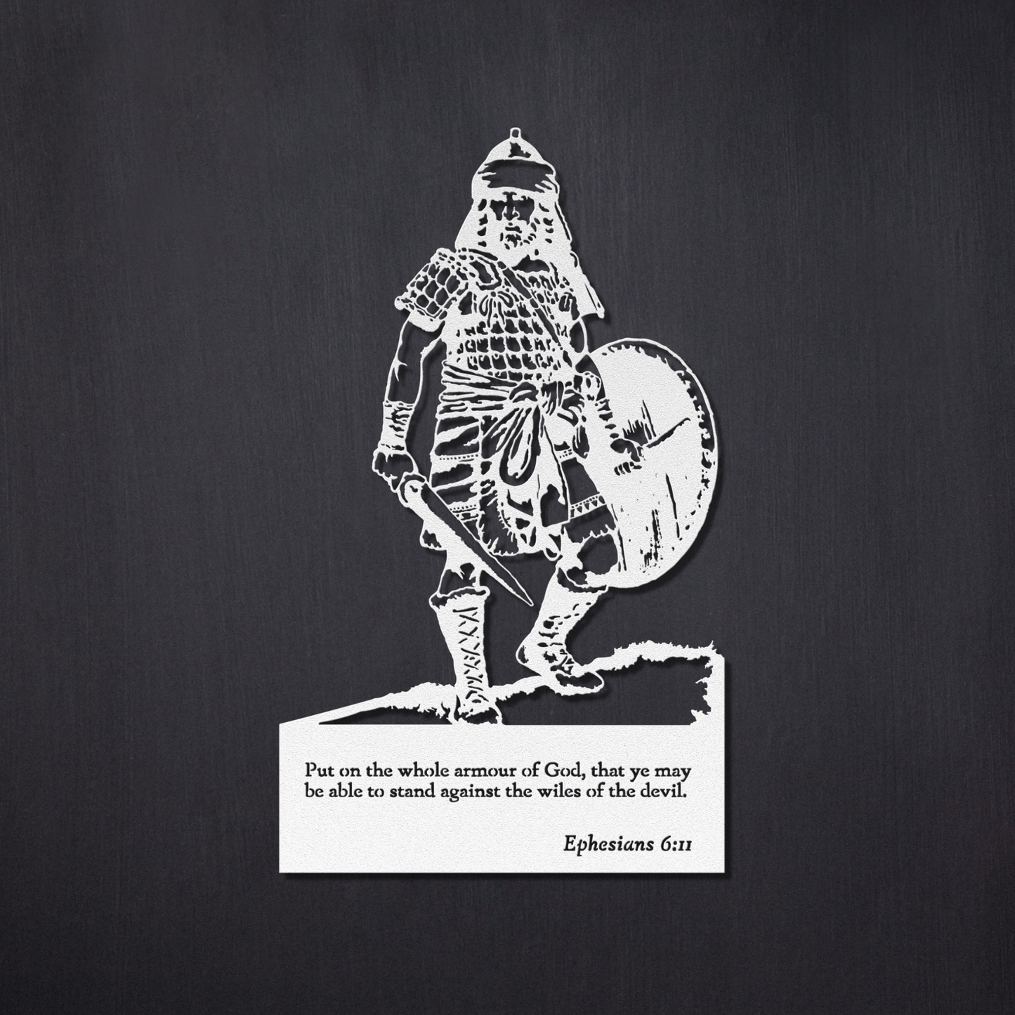 Hebrew Warrior Metal Art