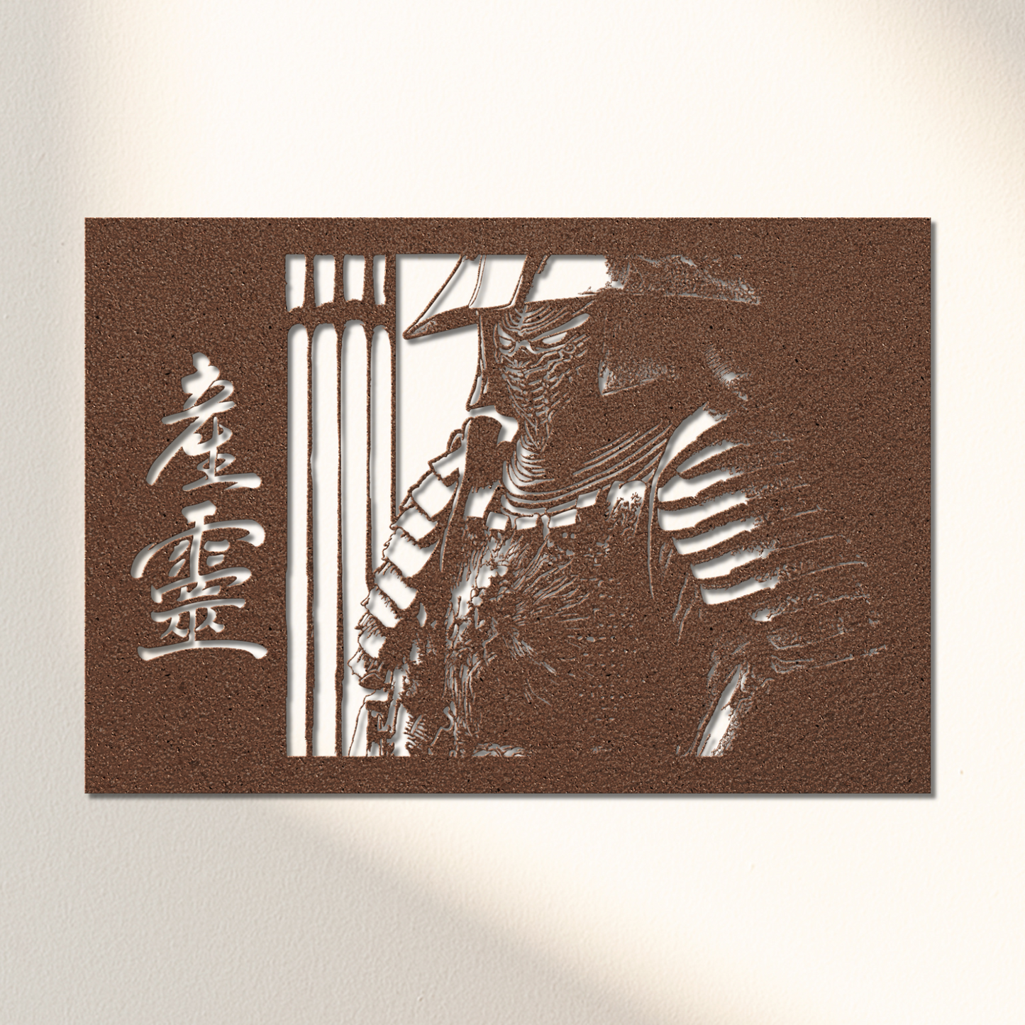 Japanese Samurai Metal Art