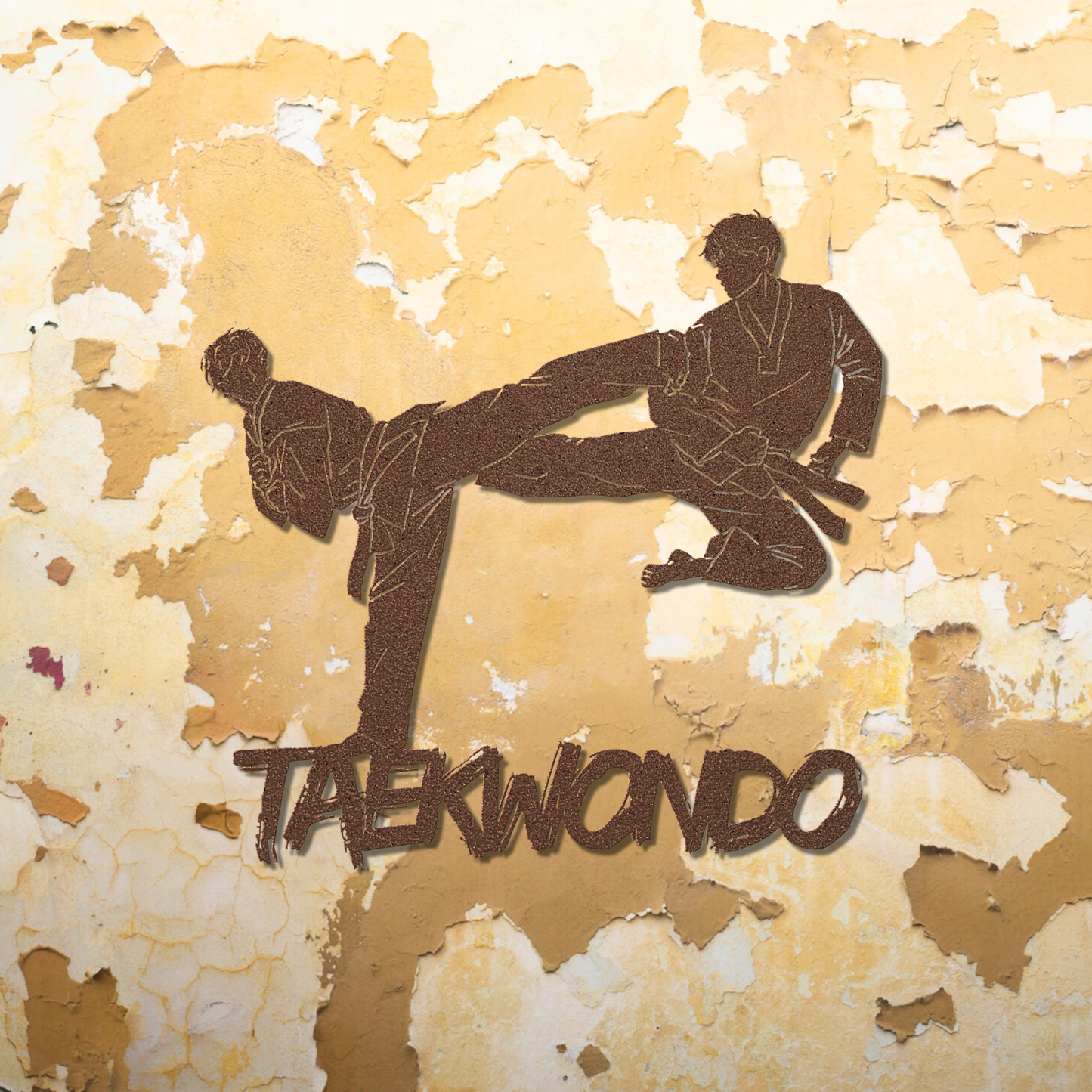 Taekwondo Metal Art