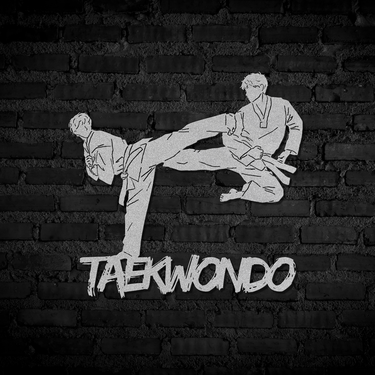 Taekwondo Metal Art