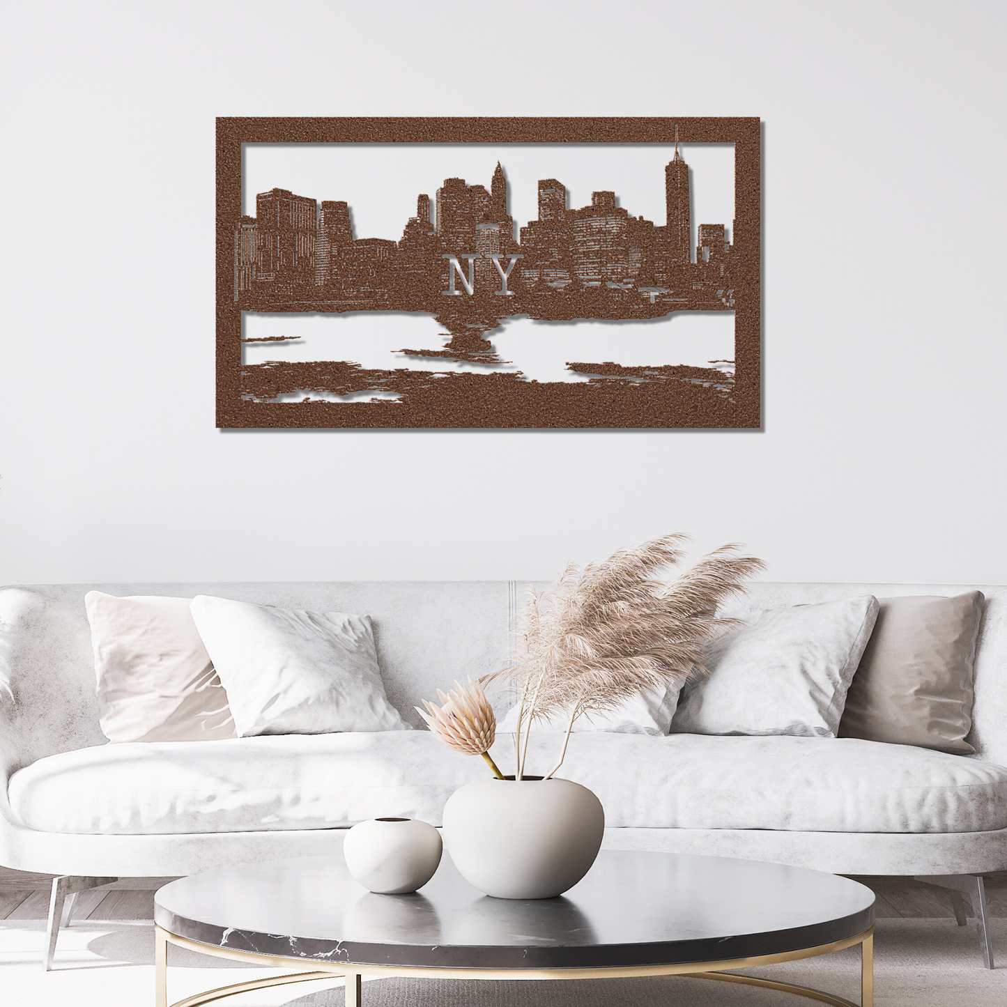 New York Cityscape Metal Art